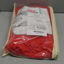 Red Backdrop Curtains 4 Panels-Wrinkle-Free Polyester Photography Drapes Party Photo Backgrounds for Wedding Christmas Photo Backdrops- 16 X10FT (Red)