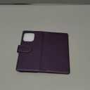 Wallet Case for iPhone 16 Pro, RFID Blocking Credit Card Holder, PU Leather Folio Flip Kickstand Protective Shockproof Cover for Apple 16 pro (Purple, for iPhone 16 Pro - 6.3'')