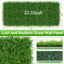 Artificial Grass Wall Panels,40"x120" (33.33 SQFT) Boxwood Roll