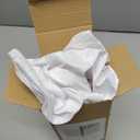 Biscaynebay Wrap Around Bed Skirts with Split Corners for Queen Beds 15" Drop, White Adjustable Elastic Dust Ruffles Easy Fit Wrinkle Resistant Silky Luxurious Fabric Machine Washable