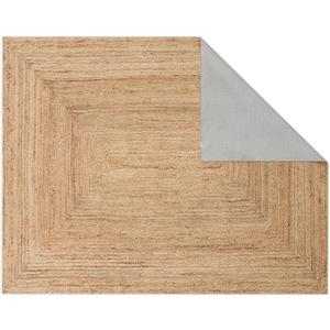Bedsure 6x9 Printed Jute-Look Washable Area Rug, Soft Polyester Fleece
Soft Faux Cashmere Feel, Realistic Jute-Look Print, Non-Slip, Non-shed, Low-Pile, 4 Grip Pads Included, Pet & Kids Friendly