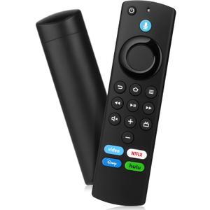 Replacement-Voice-Remote-Control fit for Fire Smart TV Stick(2nd/3rd Gen)/TVs 4K Max(1st/2nd Gen),TVs Cube(1st/2nd/3rd Gen),Smart TV(3rd Gen),and for Insignia/Toshiba/Pioneer/Omni Smart TVs