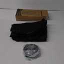 Magnetic Screen Door,Hook&Loop Pet Screen Door Fit Door Size 34" x 80" Heavy Duty Door Screen Magnetic Keep Bugs Out (Black)