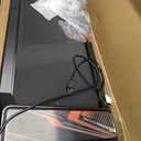 Walking Pad, Under Desk Treadmill with Incline for Home Office 2.5HP Portable Walking Treadmill with 265 Lbs Weight Capacity Walking Machine, Remote Control, LED Display (Black Orange)