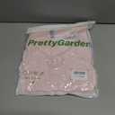 PRETTYGARDEN Cocktail Dresses for Women 2024 Fall Long Sleeve Tie Front Cut Out Bodycon Sexy Club Party Maxi Dress (Pink,Small) (Pink, S)