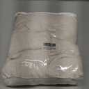 Beige White Linen Curtains 100 Inch Long for Bedroom Back Tab Filters Light Ensures Privacy Transparent Beige White Curtains Modern Farmhouse Coastal Decor Living Room Cotton Textured 52"x100"