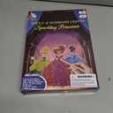 Poke Art Kits for Girls, Arts and Crafts for Kids 4-8, DIY Creative Activity Toys, Birthday Gifts for Girls 4 5 6 7 8 9 10 (red)