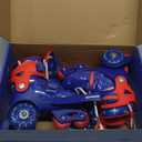 Kids Roller Skates for Beginners - ZOOBLISS Toddler Roller Skates for Boys and Girls Ages 3-7 with Light-Up Wheels & 4 Adjustable Sizes, Tri-Wheel Training Skates for Kids