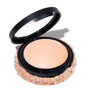 LAURA GELLER NEW YORK Baked Double Take Powder Foundation - Porcelain - Buildable Medium to Full Coverage - Matte Finish (2 Ounce (Pack of 1))