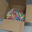 The Dreidel Company Easter Chocolate Eggs 5 Pounds (Bulk), Multicolored Foil Wrapped Milk Chocolate, Kosher Certified Dairy
