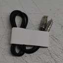 LISEN USB C Cable 3FT for Samsung Charger Type C, Chubby 4 in 1 Charging Cable with Light, Multi Charging Cable for iPhone 16 15 14 Pro Max/MacBook/iPad Pro/SamSungS25, All Devices, Black