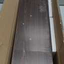 RICHER HOUSE Floating Shelves Set of 3, Modern Bathroom Shelves Wall Mounted Shelves with Invisible Brackets Over Toilet, Rustic Wall Shelves for Bathroom Bedroom, Living Room, Kitchen - Walnut (2+1)