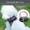 Step in Dog Harness No Pull Flower Adjustable Soft Mesh Padded Reflective Pet Vest Harness and Leash Set, XS