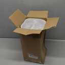 HillSpring Small Glass Bowls for Dessert, Snack, Fruit, or Nuts, 4.5" Textured Bowls Set for Kitchen Prep, 9.5 ounce Capacity Dip Bowls, Portion Control Bowls, Set of 6 