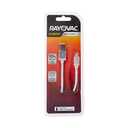 MICRO USB SYNC & CHARGE CABLE 6FT BLACK