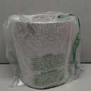 iDesignRound Metal Waste Basket, The Patton Collection  8" x 8" x 9.7", Brushed Stainless Steel