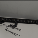 AQQA LED Aquarium Light, 24/7 Mode IP68 Waterproof Extendable Bracket Fish Tank Light, DIY Mode Full Spectrum Aquarium Plant Light, Adjustable Timer/Brightness Memory Function for 32-40 Inch Fish Tank