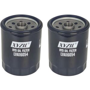 2X LVA16054 Hydraulic Oil Filter Compatible with John Deere 1023E 1025R 1026R 2025R 2026R 2032R 2036R 2038R 3025E 3032E 3036E 3038E Z920R Z930R Z950R Z955R Z960R Z970R 3-Bag Mower Tractor
