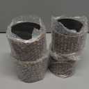 Wooden Furniture Bed Risers - 3 Inch Circle Heavy Duty Furniture Height Extenders Lifts for Sofa Couch Desk Chair Table Base Raising Space, Convenient Store and Cleaning, Pack of 4