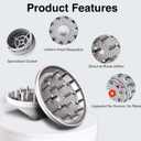 Large Diffuser Attachment for Shark Speed Style, Upgraded Larger Shark Diffuser Nozzle for Speed Style Dry Styler and Styling Tool for Wavy, Curly, Coily Hair