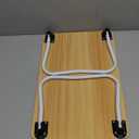 Ruxury Foldable Lap Desk Laptop Stand Bed Desk Table Tray, Breakfast Serving Tray, Portable & Lightweight Mini Table, Lap Tablet Desk for Sofa Couch Floor - Wood (Medium)