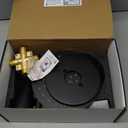 Tub Shower Faucet, Matte Black Shower Faucet Set with 8-Inch All-Metal Rainfall Showerhead and Bathtub Spout, Single-Handle Tub Shower-Trim Kit Included Valve, Matte Black