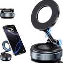 XO Simple is Beauty Vacuum Suction Magnetic Phone Holder, Strong Suction Magnetic Car Phone Holder Mount Foldable Phone Stand for iPhone16/15/14/13/12, Mirror/Glass/Screen(Not Charge Phone)
