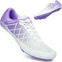 THESTRON Professional Spikes Track & Field Shoes for Men Women Kids Breathable Racing Jumping Sprint Running Sneakers 40