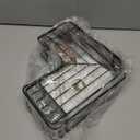 YASONIC Shower Caddy Corner, 3-Pack Adhesive Rustproof Stainless Steel Shower Shelves with Soap Holder, No Drilling Shower Organizer Corner for Dorm, Renters Bathroom, Black