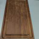 Large Wooden Charcuterie Boards with Handles, Extra Long Wood Serving Tray Platters,Rectangular BBQ Meat Cutting Cheese Board for Party Appetizers,Home & Outdoor 23.6x11.8x1.1