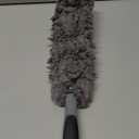 MR.SIGA Lint Free Microfiber Duster, Washable Duster for Household Cleaning Gray (4.3*2.3*17.9 in)