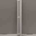 Cordless Light Filtering Mini Blind - 36 Inch Width, 64 Inch Length, 1" Slat Size - Pearl White - Cordless GII Morningstar Horizontal Windows Blinds for Interior by Achim Home Decor