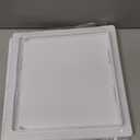 2 x Plumbing Access Panel for Drywall 12 x 12 Inch Plastic Access Door Removable Wall Access Panel Ceiling Reinforced Hinged Durable