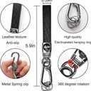 for Toyota RAV4 Corolla 2018-2022 Key Fob Cover with Keychain Premium ABS Key Shells with Camry C-HR Avalon Highlander Prius