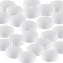 Spell Chime Taper Candle Set of 10, Unscented Rituals Candles for Altar Meditation Supplies Rituals (White, Set of 10)