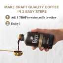 Peet's Coffee, Ultra Coffee Concentrate, Instant Hot, Cold Brew, or Iced Coffee - Espresso Forte, 8 Fluid Ounce Bottle (16 Servings)