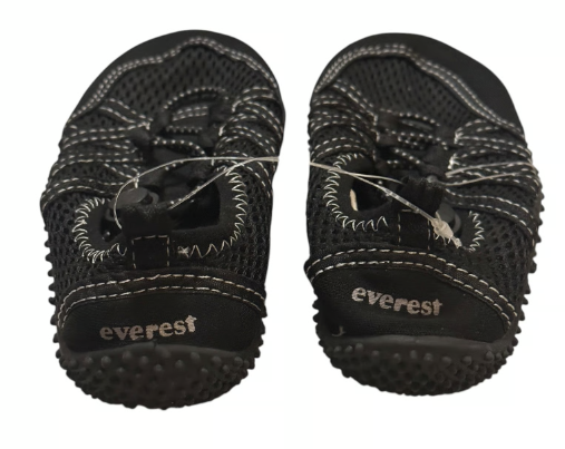 Everest Water Socks Black Kids Size 1