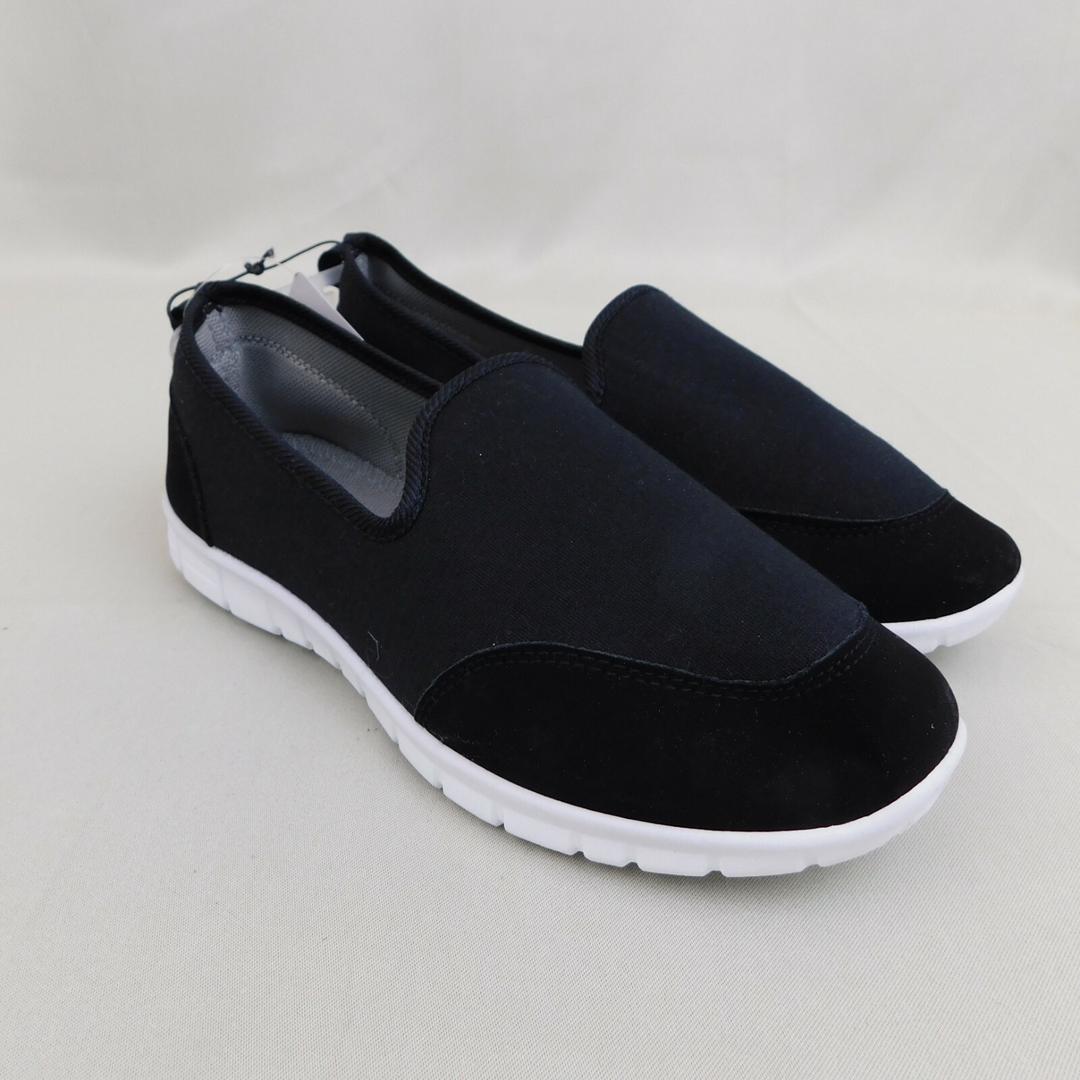 Ladies Bobbie & Brooks Black Slip on Shoes Women's Size 7 Black