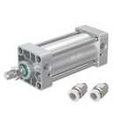 Aluminum Alloy Pneumatic Cylinder Air Cylinder Bore 100mm Stroke 500mm 20 inches Large Thrust SC100X500