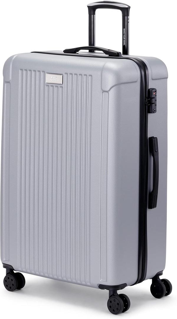 Marc New York Lotus 28" Upright Luggage, Silver, Large