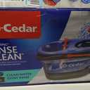 O-Cedar EasyWring RinseClean Microfiber Spin Mop & Bucket Floor Cleaning System with 3 Extra Refills, Plastic, Grey
