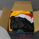 6FT Christmas Inflatables Decoration Outdoor Black Santa Claus Hip-pop Rapper Christmas Blow Up Yard Decoration Blowups Build-in LED Light for Holiday Party Xmas New Year