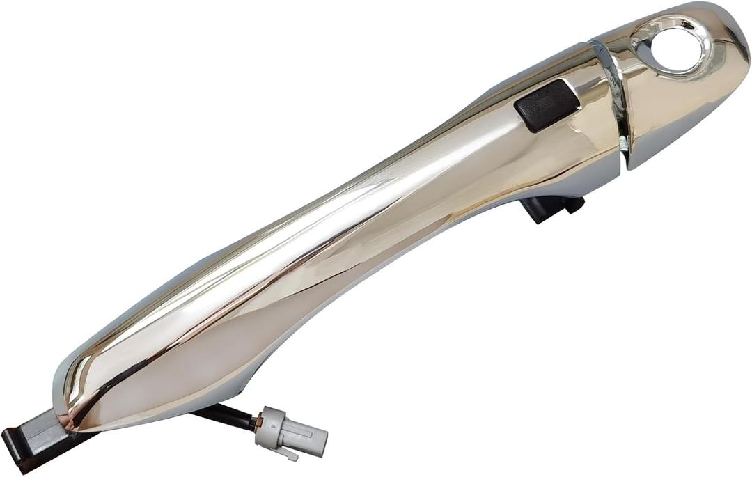 Front Left Driver Side Chrome Exterior Door Handle w/Smart Key Entry Compatible with Kia Sorento 2016 2017 2018 2019 2020, Replaces 82651-C5710 82652-C5010