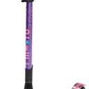 Micro Kickboard Maxi Foldable LED Kids Scooter, Ages 5-12, Up to 110lbs, Purple
