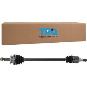 TRQ Rear Driver or Passenger Side CV Axle Assembly Compatible with 2010-2012 Hyundai Santa Fe All Wheel Drive 2011-2013 Kia Sorento All Wheel Drive