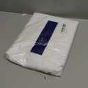 Twin XL Size Flat Sheet - Hotel Quality Top Flat Bed Sheet Only - Ultra-Soft, Breathable & Cooling - Fade & Wrinkle Free - Easy-Care, Stain & Shrink Resistant Bedding - Easy-Fit and Oeko-Tex - White