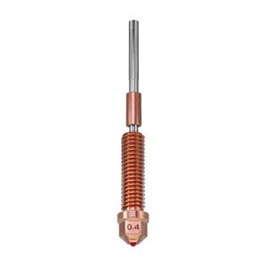 Quick-Swap Ruby Nozzle 0.4mm for K1C / Ender-3 V3 / Ender-3 V3 Plus 3D Printer, Hardened & Abrasion Resistant for Precision Additive Manufacturing (K1C, 0.4mm)