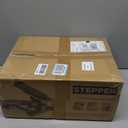 Mini Stair Stepper with Resistance Bands for Home Exercise Compact Stair Stepper with LCD Monitor, 220 lb Capacity, Smooth Low-Impact Cardio Training for Home Daily Workout
