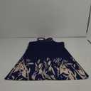 BIRW Summer Dresses for Women 2025 Casual Floral Halter Neck A-line Beach Vacation Sundresses with Pockets (Medium, Blue Plant)