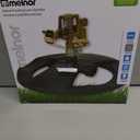 Melnor 9538 Deluxe Pulsating Sprinkler with Weighted Base, Basic, Black